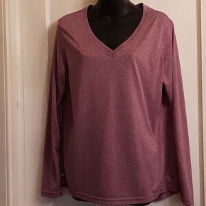 DanskinNow  Semi Fitted Women Top Long sleeves Size 16-18